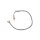 Edelstahlwellschlauch DN6 200 bar - beidseitig DIN 477-1 Nr. 1 - W21,8x1/14" LH IG ÜM -  mit Fangleine für Wasserstoff - 800 mm lang - GCE 14037443