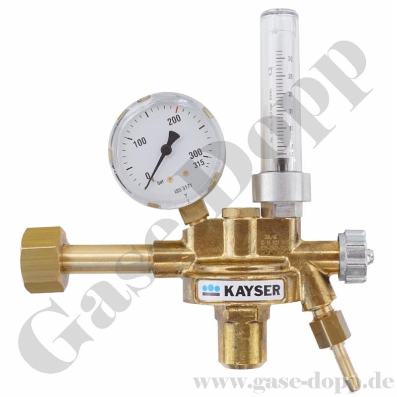 Druckminderer Argon-CO², Hinterdruck 0-10 bar, - Shop Fischer Gase Skarke