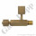 T-St&uuml;ck f&uuml;r Manometer G 1/4" IG x G 1/4" AG - 1/4" IG - Messing