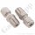 Einschraubverschraubung - RVS 6 mm x 1/8" NPT AG - Doppelklemmring Rohrverschraubung (RVS) metrisch auf NPT Außengewinde AG - Edelstahl - HAM-LET