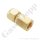 Aufschraubverschraubung gerade - RVS 10 mm x 1/4" NPT IG - Doppelklemmring Rohrverschraubung (RVS) metrisch auf NPT Innengewinde IG - Messing - HAM-LET