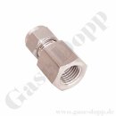 Aufschraubverschraubung gerade - RVS 8 mm x 1/4" NPT...