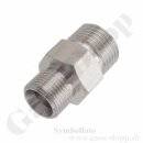 Doppelnippel G 3/8" AG x G 1/2" AG - Länge...
