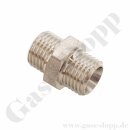 Doppelnippel G 3/8" RH x G 3/8" RH - Edelstahl...