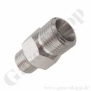 Doppelnippel G 3/8" AG x G 1/2" AG - beidseitig...