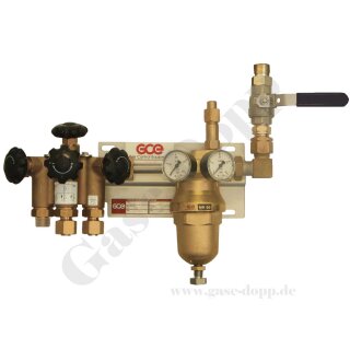 Entspannungsstation Druckregelstation MB400 Manyflow Wasserstoff Inert Gas 300 bar 20 bar - GCE 0768098