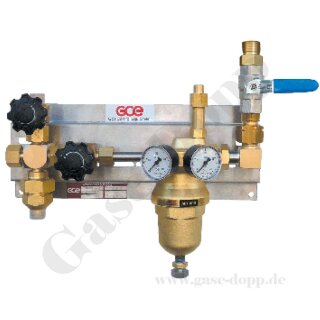 Entspannungsstation Druckregelstation MM 400-1 CG - Sauerstoff Inertgas Stickstoff Argon Helium - 20 BAR - GCE 0768165