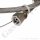 Edelstahlwellschlauch DN6 200 bar - DIN 477-1 Nr.10 - W24,32 x 1/14" IG ÜM x W21,8x1/14" IG ÜM - Sechskantanschluss - Stickstoff - mit Fangleine - Gasreinheit 6.0 - Länge 2,5 m GCE F2771009