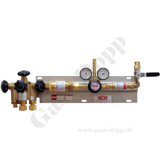 Entspannungsstation Druckregelstation MB70 Manyflow Acetylen - Eingang max. 25 bar Ausgang bis 1,5 bar regulierbar - Qmax 10 m³/h - GCE 0768100