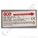 Gasvorwärmgerät GGP250 - Sauerstoff Inertgase bis 300 bar - Eingang W21,8x1/14" IG Ausgang W21,8x1/14" AG - 250 W - GCE 19008004