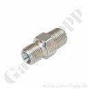 Doppelnippel G 1/8" AG x 1/8" NPT AG - 350 bar...