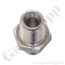 Doppelnippel G 1/4" AG x 1/4" NPT AG -...