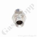 Doppelnippel G 3/8" x 3/8" NPT - Gewindenippel Edelstahl