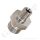 Doppelnippel G 1/2" x 1/4" NPT - Gewindenippel - 400 bar - Edelstahl
