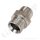 Doppelnippel 3/4" NPT AG x G 3/4" AG knd - 400 bar - Edelstahl