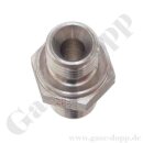 Doppelnippel G 3/4" AG x 1" NPT AG - Gewindenippel Edelstahl