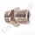 Doppelnippel G 1" x 1" NPT - Gewindenippel G 1“-11 AG x 1“-11,5 NPT AG - 400 bar - Edelstahl