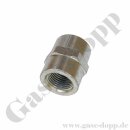 Gewindemuffe 3/8" NPT IG x 3/8" NPT IG - 420 bar - Stahl