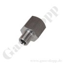 Reduzierung G 1/8" RH AG x G 1/4" RH IG - Edelstahl 14305