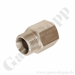 Reduzierung G 3/8" AG x G 3/8" IG - Edelstahl 14571