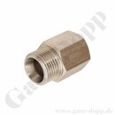 Reduzierung G 3/8" RH AG x G 3/8" RH IG - Edelstahl 14571