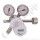 Flaschendruckminderer Sauerstoff synthetische Luft 200 bar 2-stufig bis 1,5 bar regelbar - Anschluss G 3/4" DIN 477-1 Nr.9 - Ausgang KRV 6mm - FKM - Messing vernickelt 5.0 - GASARC LAP MASTER LGT501