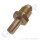 Flaschenanschluss 4.5 inerte Gase G 5/8" AG BS341 No.3 (Base Entry) x 1/4" NPT AG - Länge 67 mm - Messing - 250 bar