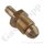 Flaschenanschluss BS341 No.3 - G 5/8" AG x 1/4" NPT AG - Base Entry - inerte Gase - L&auml;nge 67 mm - 250 bar - Messing