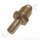 Flaschenanschluss BS341 No.3 - G 5/8" AG x 1/4" NPT AG - Base Entry - inerte Gase - L&auml;nge 67 mm - 250 bar - Messing