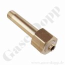 Flaschenanschluss Lachgas Distickstoffmonoxid G 3/8"...