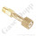 Flaschenanschluss CGA-180 5/8"-18 UNF x 1/4" NPT AG - Länge 61 mm - Messing - 207 bar - CGA180 = alle Gase - Kleinflaschen nicht mehr Lieferbar