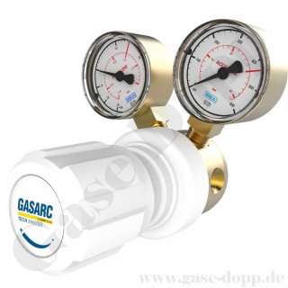 Reinstgasdruckminderer 4.5 25 bar - bis 1,0 bar regelbar - 1-stufig - ACETYLEN - Messing - GASARC TECH MASTER GPS410