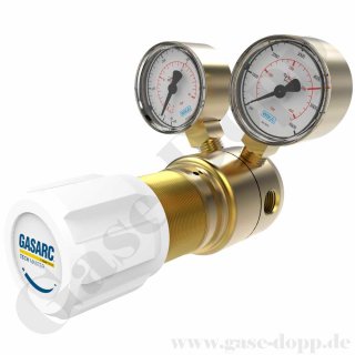 Reinstgasdruckminderer 4.5 60 bar - bis 50 bar regelbar - 1-stufig - FKM - Messing - GASARC TECH MASTER GPS421