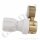Reinstgas 4.5 Leitungsdruckminderer 60 bar - bis 1,5 bar regelbar - 1-stufig - IN/ OUT 1/4" NPT IG -PTFE - Messing - GASARC TECH MASTER GPL400