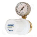Leitungsdruckminderer 60 bar - bis 6 bar regelbar - 1-stufig - PTFE - Messing 4.5 -- GASARC TECH MASTER GPL400