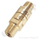 Rückschlagventil bis 300 bar - Eingang 1/4" NPT...