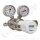 Flaschendruckminderer Helium 6.0 300 bar - bis 20 bar regelbar - 2-stufig - Edelstahl - Ausgang ohne Ventil KRV 6mm - GASARC CHEM MASTER SGT621