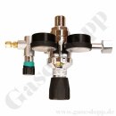 Flaschendruckminderer Helium Argon CO2 200 bar 2-stufig...