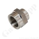 Gewindemuffe G 1/2" x G 3/8" - Länge 30mm...