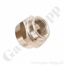 Gewindemuffe G 1/2" IG x G 3/4" IG - Länge...