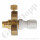 Flaschendruckminderer Stickstoff 200 bar 2-stufig bis 2,0 bar regelbar - Anschluss W24,32x1/14" DIN 477-1 Nr.10 - Ausgang KRV 6 mm - FKM - Messing 4.5 - GASARC TECH MASTER GPT401