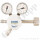 Flaschendruckminderer Sauerstoff synthetische Luft 200 bar 1-stufig bis 10 bar regelbar - Anschluss G 3/4" DIN 477-1 Nr.9 - Ausgang KRV 6mm - FKM - Messing vernickelt 5.0 - GASARC LAP MASTER LGS501
