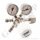Flaschendruckminderer Sauerstoff synthetische Luft 300 bar 1-stufig bis 10 bar regelbar - Anschluss W30x2" DIN 477-1 Nr.59 - Ausgang 6 mm KRV - Messing vernickelt 6.0 - GASARC SPEC MASTER HPS600