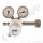 Flaschendruckminderer Sauerstoff synthetische Luft 300 bar 1-stufig bis 10 bar regelbar - Anschluss W30x2" DIN 477-1 Nr.59 - Ausgang 6 mm KRV - Messing vernickelt 5.0 - GASARC LAP MASTER LGS501