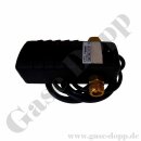 Gasvorwärmgerät für CO2 Flaschen 75 W max 200 bar IN / OUT W21,8x1/14" - geeignet für Lebensmittel CO2