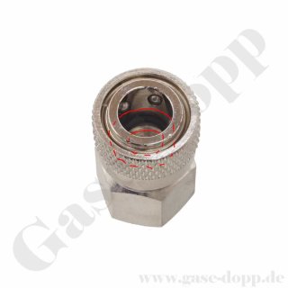 O-Ring 6,0 x 1,8 mm - AD Ø 9,6 mm - Dichtung passend für Schnellkupplung u.a. für Sodastream Schlauch