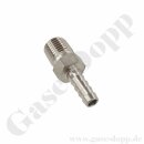 Schlauchtülle 7,9 mm - 9,4 mm x 1/4" NPT AG - Gewindetülle mit Schlauchanschluss / Aussengewindetülle Edelstahl