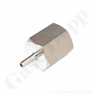 Winkelverschraubung 90° Gasschlauch Anschluss G 1//4” RH AG x G 1//4” RH IG