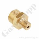 Doppelnippel G 3/4" AG x 1/4" NPT AG - Adapter...