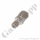 Reduzierverschraubung gerade - RVS 12 mm x RVS 6 mm -...